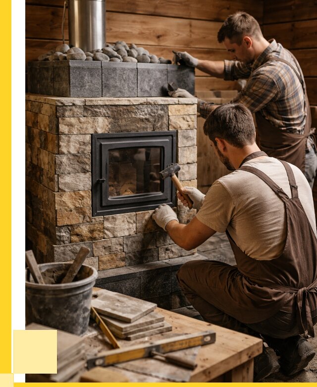 Облицовка банной печи в Можге от 15192 р. | ЭриданМжг