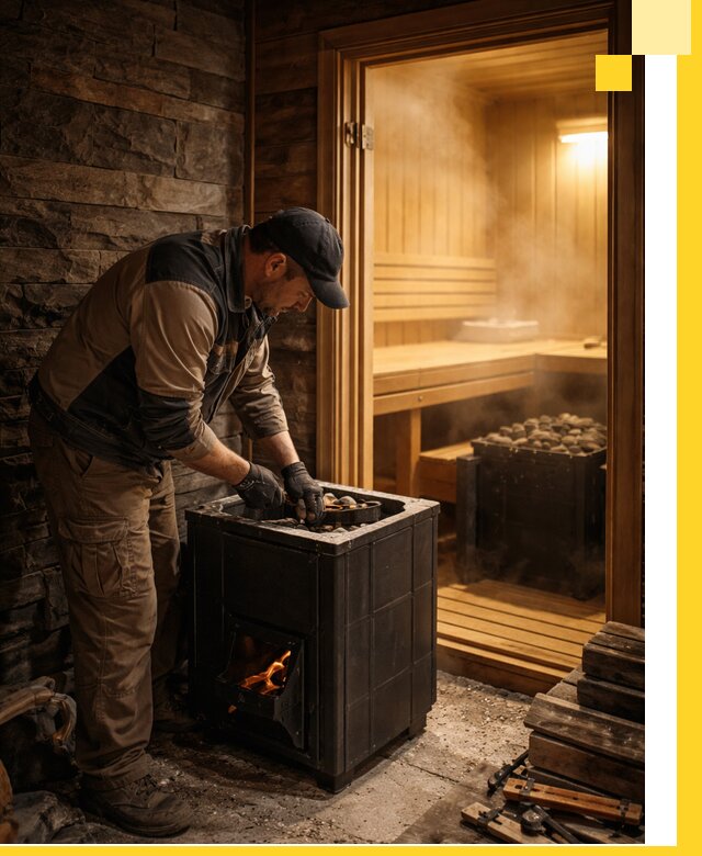 Строительство бани с сауной под ключ в Можге от проекта до сдачи