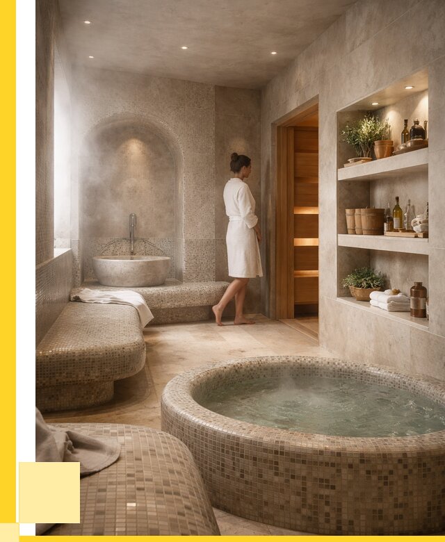 Строительство бани с хамамом в Можге от 759600 р. | ЭриданМжг