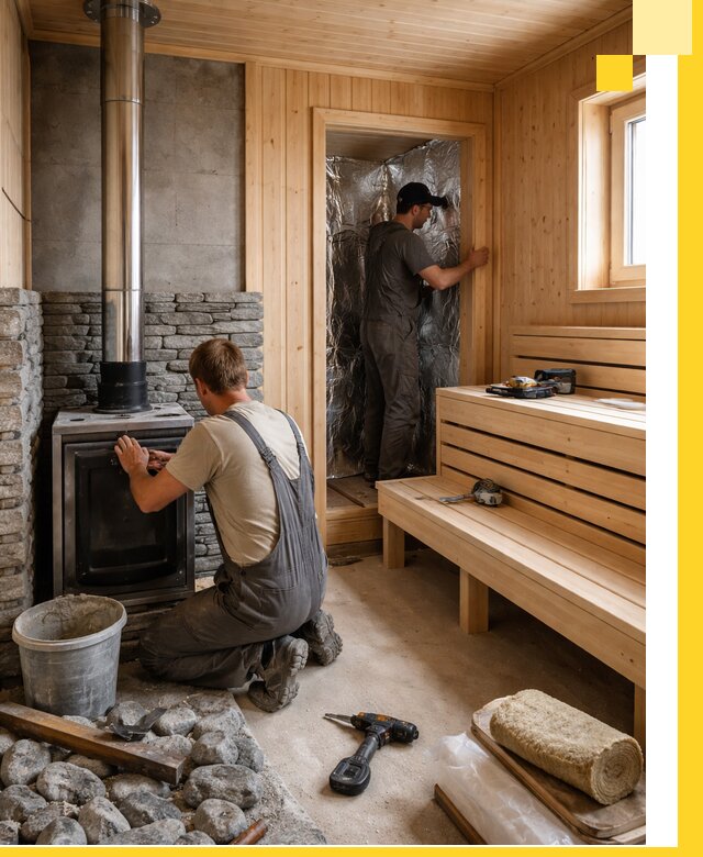 Строительство и изготовление бань под ключ в Можге