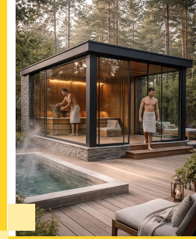 Стеклянные бани и двери в Можге от 455760 р. | ЭриданМжг