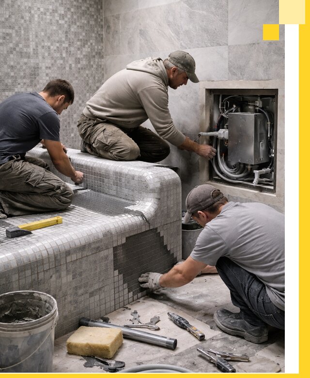 Проекты хамамов под ключ в Можге и дизайн и строительство