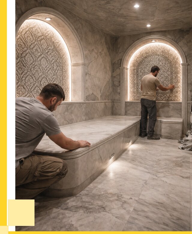 Турецкие бани под ключ в Можге от 253200 р. | ЭриданМжг