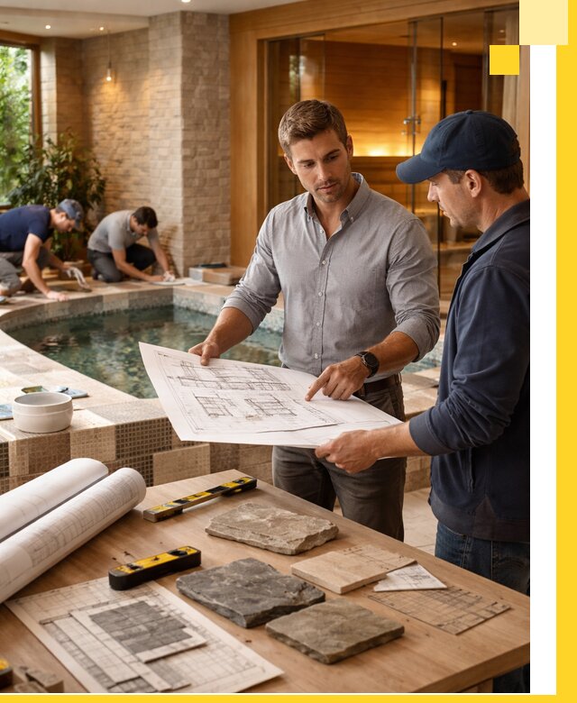 Проектирование SPA зон под ключ в Можге с инженерией